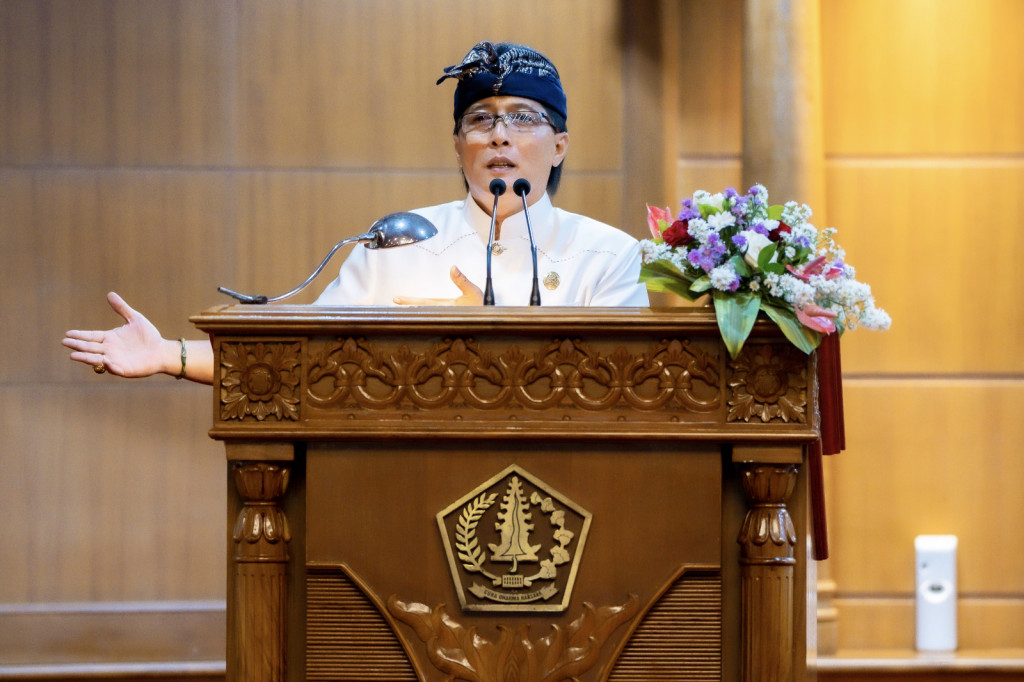 Sidang Paripurna Istimewa HUT Ke-14 Kota Mangupura